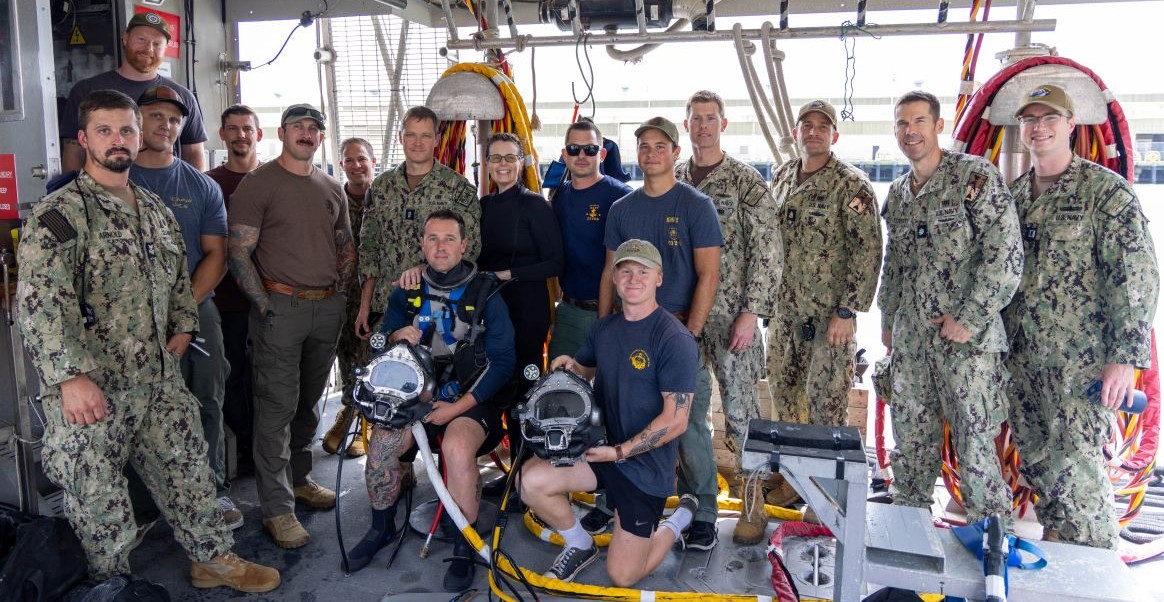 RDML Wolfson's Dive